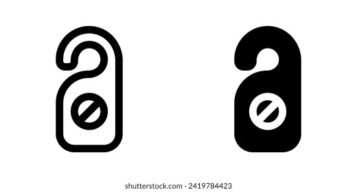 Editable door tag vector icon. Part of a big icon set family. Perfect for web and app interfaces, presentations, infographics, etc