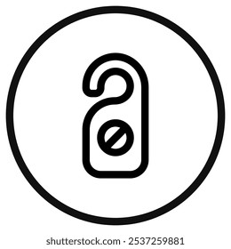 Vektorsymbol für bearbeitbare Türmarkierungen. Teil einer großen Ikone-Set-Familie. Perfekt für Web- und App-Schnittstellen, Präsentationen, Infografiken usw.