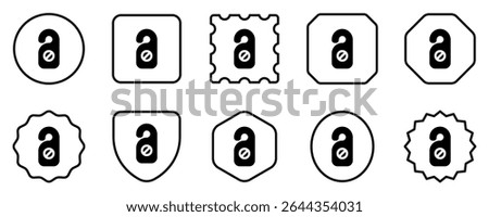 Editable door tag vector icon. Part of a big icon set family. Perfect for web and app interfaces, presentations, infographics, etc