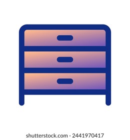 Editable drawer vector icon. Part of a big icon set family. Perfect for web and app interfaces, presentations, infographics, etc