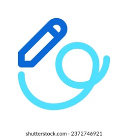 Editable drawing, pen vector icon. Part of a big icon set family. Perfect for web and app interfaces, presentations, infographics, etc