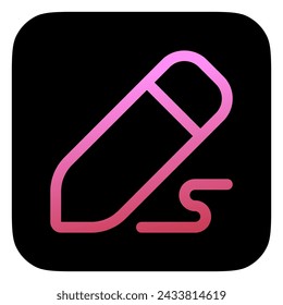 Editable drawing pen vector icon. Part of a big icon set family. Perfect for web and app interfaces, presentations, infographics, etc