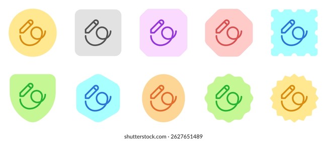 Dibujo editable, icono de Vector de pluma. Parte de una gran familia de iconos. Perfecto para interfaces de Web y App, presentaciones, infografías, etc