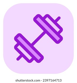 Editable dumbbell vector icon. Part of a big icon set family. Perfect for web and app interfaces, presentations, infographics, etc