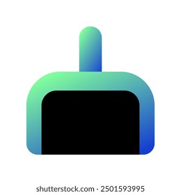 Editable dustpan vector icon. Part of a big icon set family. Perfect for web and app interfaces, presentations, infographics, etc