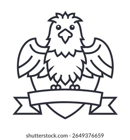 Arquivo Eagle Vetor editável (AI, EPS) para Adobe Illustrator