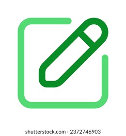 Editable edit text, type new, compose vector icon. Part of a big icon set family. Perfect for web and app interfaces, presentations, infographics, etc