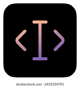 Editable edit text vector icon. Part of a big icon set family. Perfect for web and app interfaces, presentations, infographics, etc