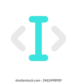 Editable edit text vector icon. Part of a big icon set family. Perfect for web and app interfaces, presentations, infographics, etc