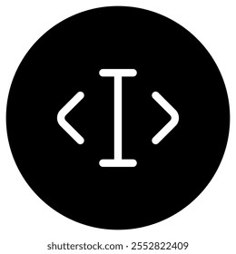 Editable edit text vector icon. Part of a big icon set family. Perfect for web and app interfaces, presentations, infographics, etc