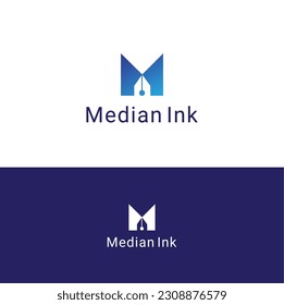 Editable Education institution or book store or magazine logo