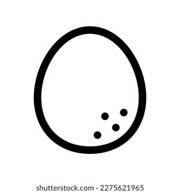 Editable egg vector icon. Part of a big icon set family. Perfect for web and app interfaces, presentations, infographics, etc