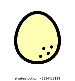 Editable egg vector icon. Part of a big icon set family. Perfect for web and app interfaces, presentations, infographics, etc