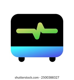 Editable ekg, heartbeat vector icon. Part of a big icon set family. Perfect for web and app interfaces, presentations, infographics, etc