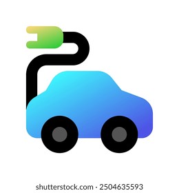 Editable electric vehicle vector icon. Environment, ecology, eco-friendly. Part of a big icon set family. Perfect for web and app interfaces, presentations, infographics, etc