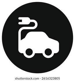 Editable electric vehicle vector icon. Environment, ecology, eco-friendly. Part of a big icon set family. Perfect for web and app interfaces, presentations, infographics, etc