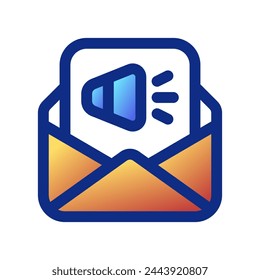 Editable email marketing vector icon. SEO, marketing, business. Part of a big icon set family. Perfect for web and app interfaces, presentations, infographics, etc