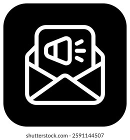 Editable email marketing vector icon. SEO, marketing, business. Part of a big icon set family. Perfect for web and app interfaces, presentations, infographics, etc