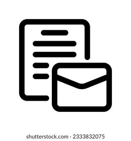 Editable email vector icon. Online learning, course, tutorial. Part of a big icon set family. Perfect for web and app interfaces, presentations, infographics, etc