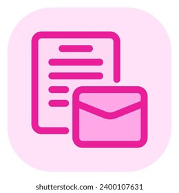 Editable email vector icon. Online learning, course, tutorial. Part of a big icon set family. Perfect for web and app interfaces, presentations, infographics, etc