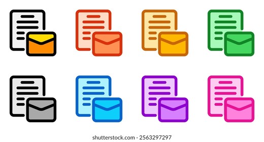 Editable email vector icon. Online learning, course, tutorial. Part of a big icon set family. Perfect for web and app interfaces, presentations, infographics, etc