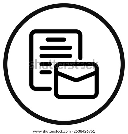 Editable email vector icon. Online learning, course, tutorial. Part of a big icon set family. Perfect for web and app interfaces, presentations, infographics, etc