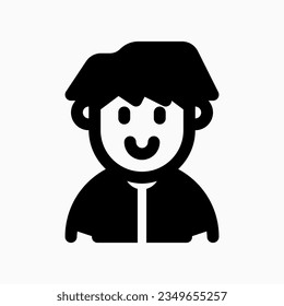 Editable employee avatar vector icon. User, profile, identity, persona. Part of a big icon set family. Perfect for web and app interfaces, presentations, infographics, etc