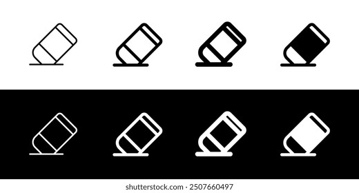 Editable eraser vector icon. Part of a big icon set family. Perfect for web and app interfaces, presentations, infographics, etc