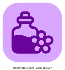 Icono de vector de aceite de esencia editable. Bienestar, spa, relajación. Parte de una familia de iconos grandes. Perfecto para interfaces web y de aplicaciones, presentaciones, infografías, etc