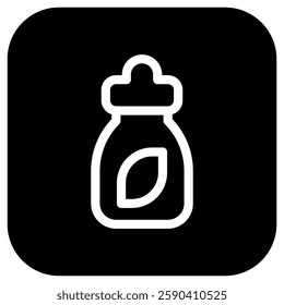 Editable essential oil vector icon. Cosmetics, makeup, skincare, beauty. Part of a big icon set family. Perfect for web and app interfaces, presentations, infographics, etc