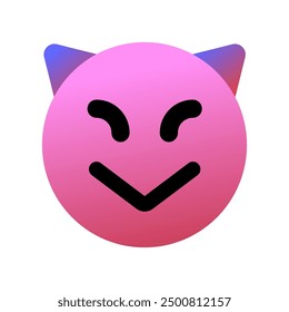 Editable evil devil face vector icon. Part of a big icon set family. Perfect for web and app interfaces, presentations, infographics, etc