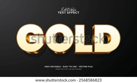 Editable expensive text effect, 3d vector mock up