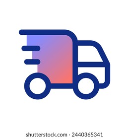 Editable express delivery vector icon. Part of a big icon set family. Perfect for web and app interfaces, presentations, infographics, etc