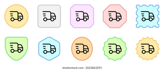 Editable express delivery vector icon. Part of a big icon set family. Perfect for web and app interfaces, presentations, infographics, etc