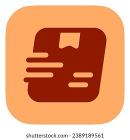 Editable express, fast, instant delivery vector icon. Shipping, delivery, e-commerce, logistics. Part of a big icon set family. Perfect for web and app interfaces, presentations, infographics, etc
