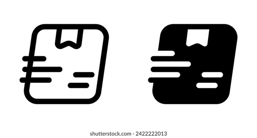 Editable express, fast, instant delivery vector icon. Shipping, delivery, e-commerce, logistics. Part of a big icon set family. Perfect for web and app interfaces, presentations, infographics, etc