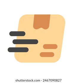 Editable express, fast, instant delivery vector icon. Shipping, delivery, e-commerce, logistics. Part of a big icon set family. Perfect for web and app interfaces, presentations, infographics, etc