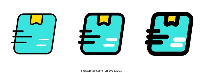 Editable express, fast, instant delivery vector icon. Shipping, delivery, e-commerce, logistics. Part of a big icon set family. Perfect for web and app interfaces, presentations, infographics, etc