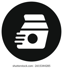 Editable express food delivery, lunch bag vector icon. Part of a big icon set family. Perfect for web and app interfaces, presentations, infographics, etc