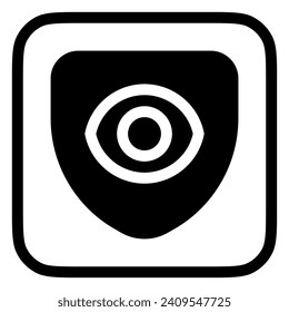 Editable eye protection vector icon. Part of a big icon set family. Perfect for web and app interfaces, presentations, infographics, etc