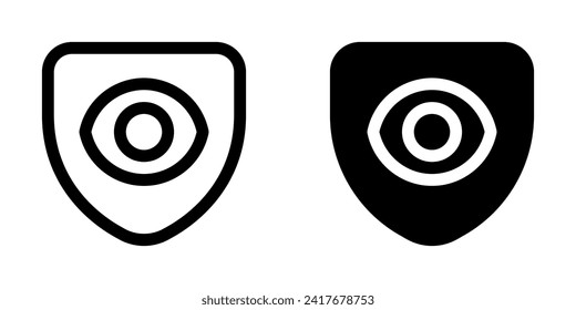 Editable eye protection vector icon. Part of a big icon set family. Perfect for web and app interfaces, presentations, infographics, etc