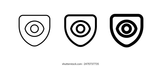 Editable eye protection vector icon. Part of a big icon set family. Perfect for web and app interfaces, presentations, infographics, etc