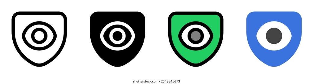 Editable eye protection vector icon. Part of a big icon set family. Perfect for web and app interfaces, presentations, infographics, etc