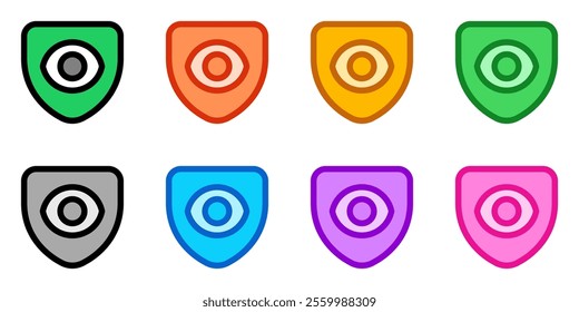Editable eye protection vector icon. Part of a big icon set family. Perfect for web and app interfaces, presentations, infographics, etc
