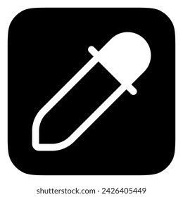 Editable eyedropper, color picker vector icon. Part of a big icon set family. Perfect for web and app interfaces, presentations, infographics, etc