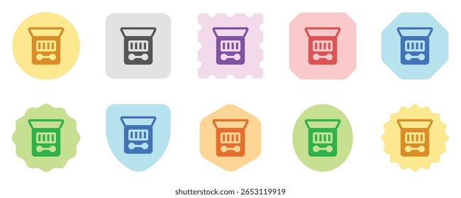 Bearbeitbares Lidschatten-Vektorsymbol. Kosmetik, Make-up, Hautpflege, Schönheit. Teil einer großen Ikone-Set-Familie. Perfekt für Web- und App-Schnittstellen, Präsentationen, Infografiken usw.