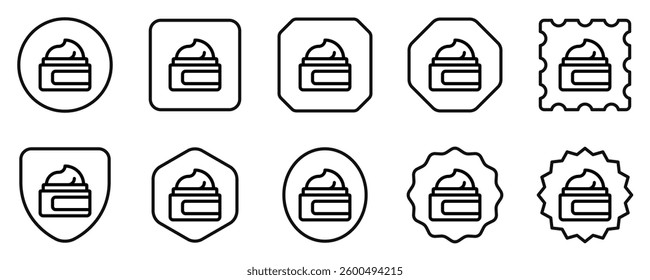 Editable facial cream vector icon. Cosmetics, makeup, skincare, beauty. Part of a big icon set family. Perfect for web and app interfaces, presentations, infographics, etc
