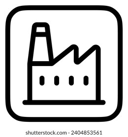 Icono de vector de planta editable. Parte de una familia de iconos grandes. Perfecto para interfaces web y de aplicaciones, presentaciones, infografías, etc