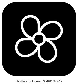 Editable fan, ventilation vector icon. Property, real estate, construction, mortgage, interiors. Part of a big icon set family. Perfect for web and app interfaces, presentations, infographics, etc