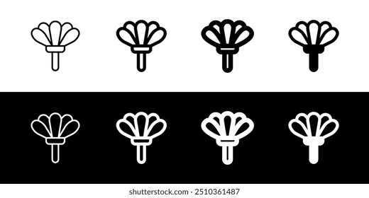 Editable feather duster vector icon. Part of a big icon set family. Perfect for web and app interfaces, presentations, infographics, etc